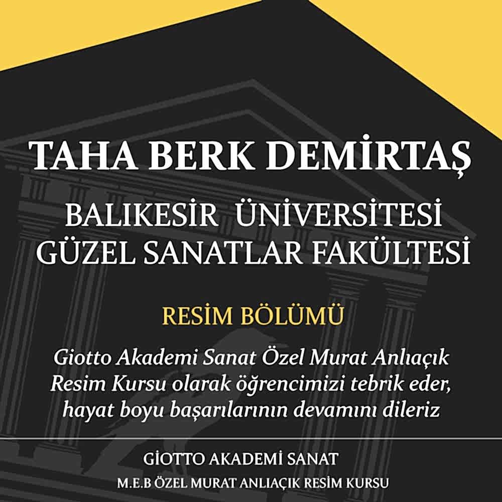 güzel sanatlara hazırlık bursa